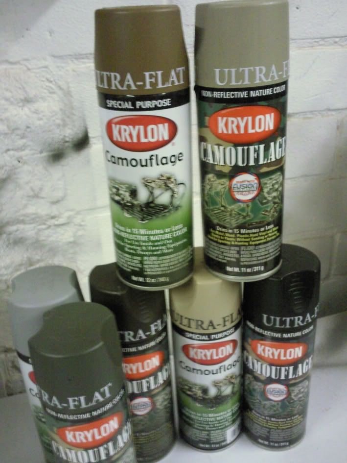 Military Desert Paint Ideas... need alternative paint options